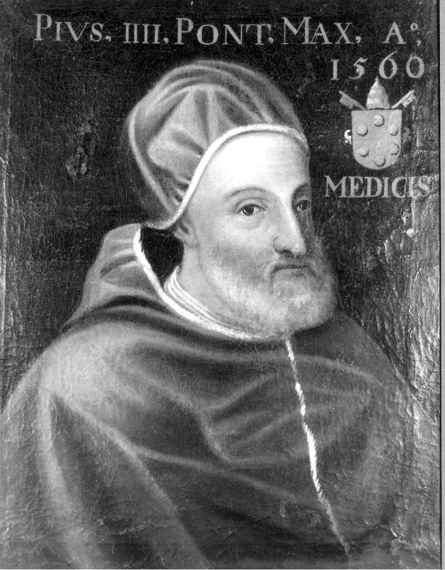 Portret van Pius IV Medicis