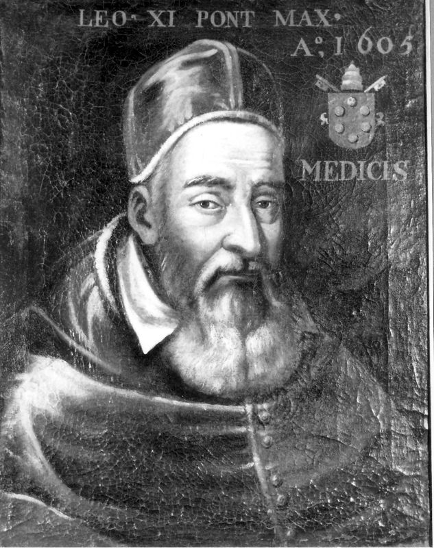 Portret van Leo XI Medicis