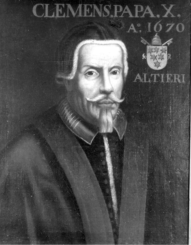 Portret van Clemens X Altieri
