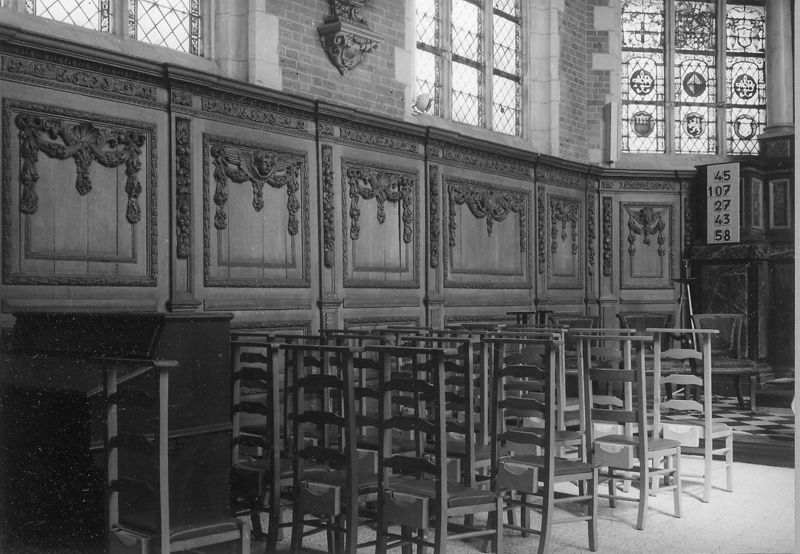 lambris / Kerk Sint-Genoveva[Steenhuffel]