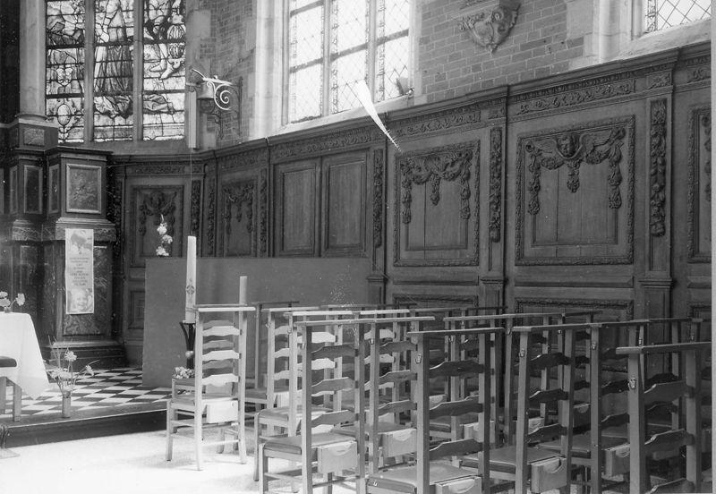 lambris / Kerk Sint-Genoveva[Steenhuffel]