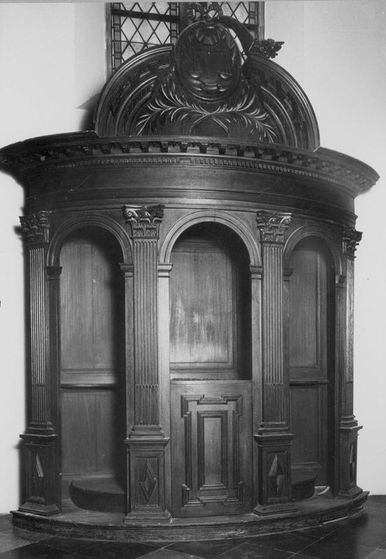 confessionnal / Kerk Sint-Bartholomeus[Waanrode]
