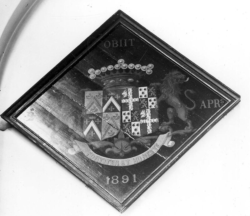 panneau d'armes / Kerk H. Hart[Verbrande Brug(Grimbergen)]