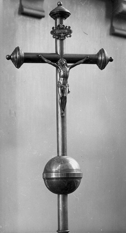 croix de procession / Kerk H. Hart[Verbrande Brug(Grimbergen)]