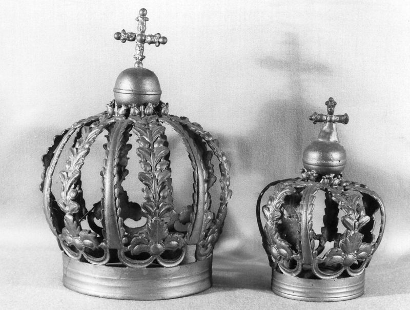 Couronne de la Vierge et de l'Enfant Jésus