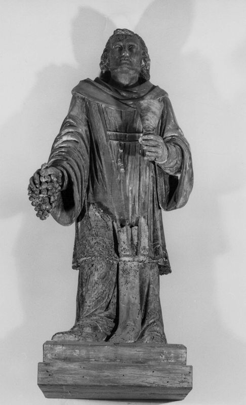 statue humaine / Eglise Saint-Félix[Filot]