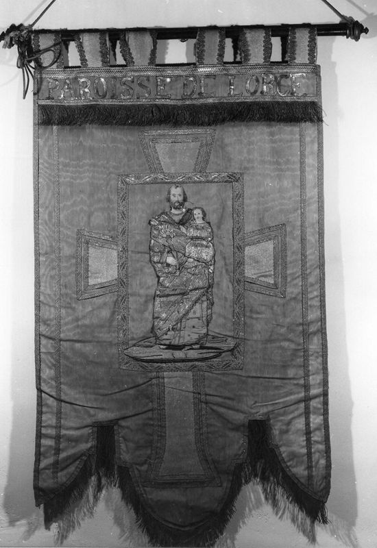 bannière de procession / Eglise Saint-Georges[Lorcé]
