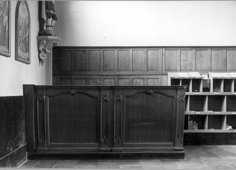 banc de marguillier / Kerk Sint-Blasius[Sint-Blasius-Boekel]