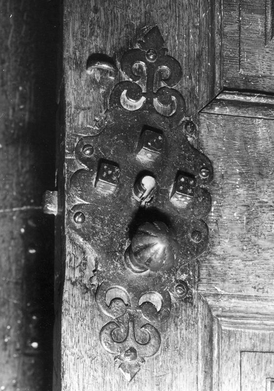 plaque de serrure / Kerk Sint-Jacobs[Gent]