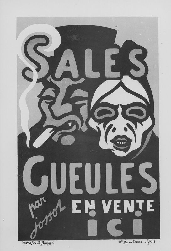 Sales gueules par Jossot
