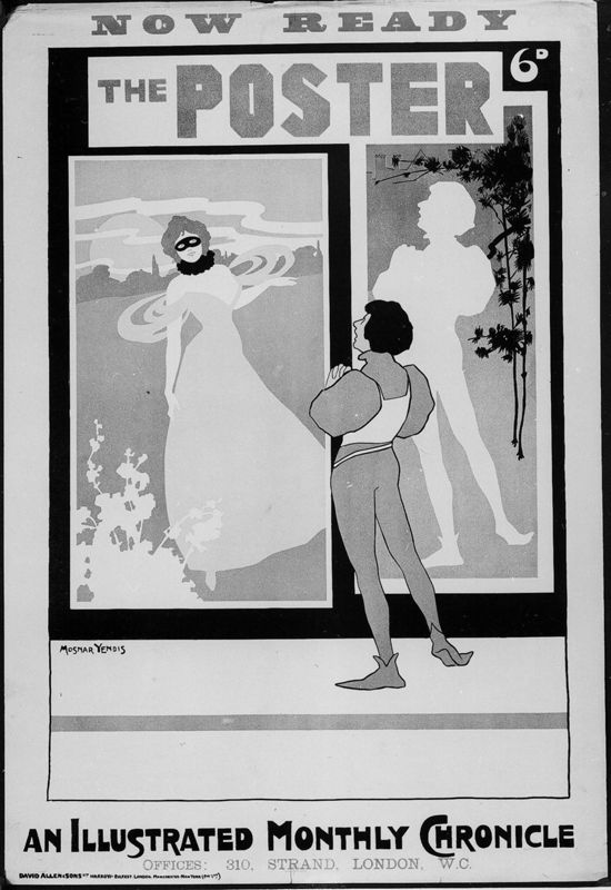 The poster, an illustrated monthly chronicle