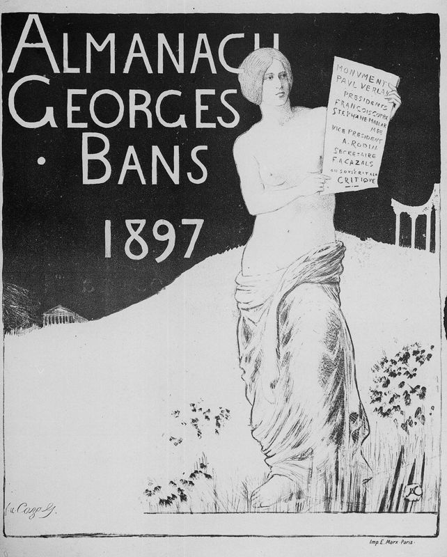 Almanach Georges Bans 1897
