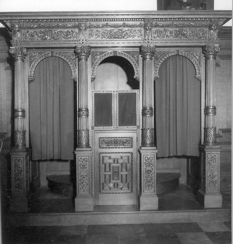 confessionnal / Kerk Sint-Elisabeth[Gent]