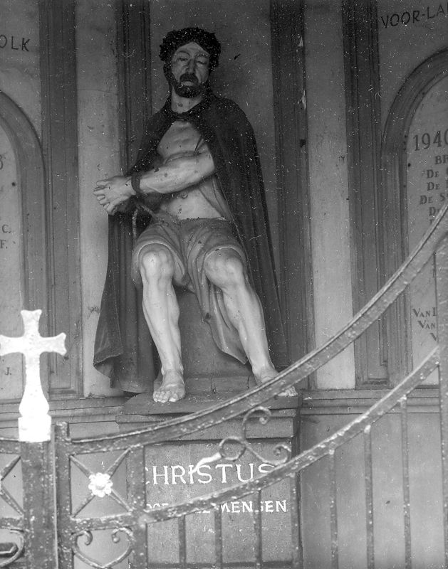 Jezus op de koude steen