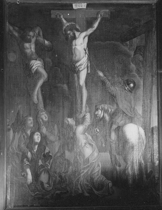 Golgotha, Le coup de lance