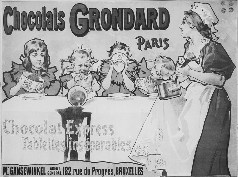 Chocolats Grondard, Paris