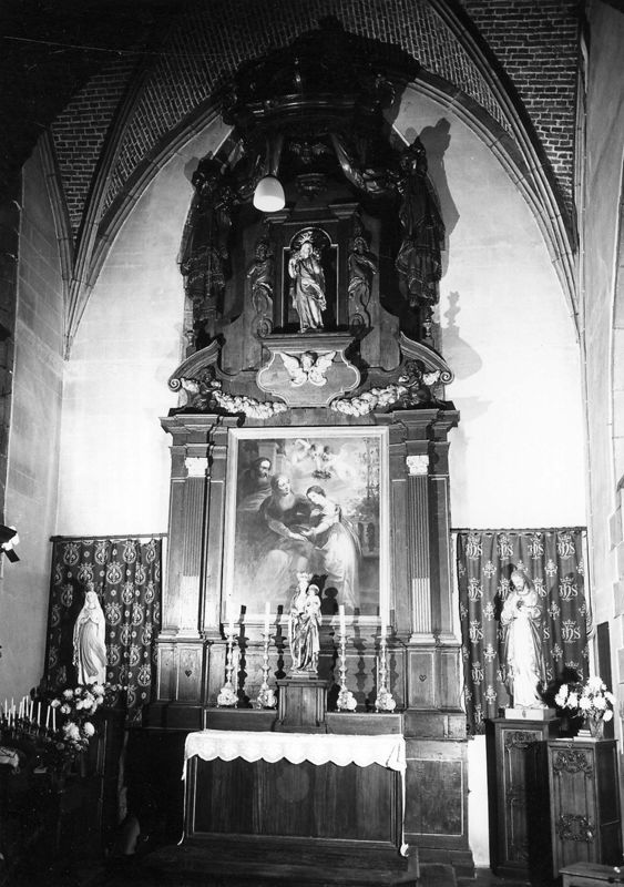 autel latéral / Eglise Saint-Martin[Havré]