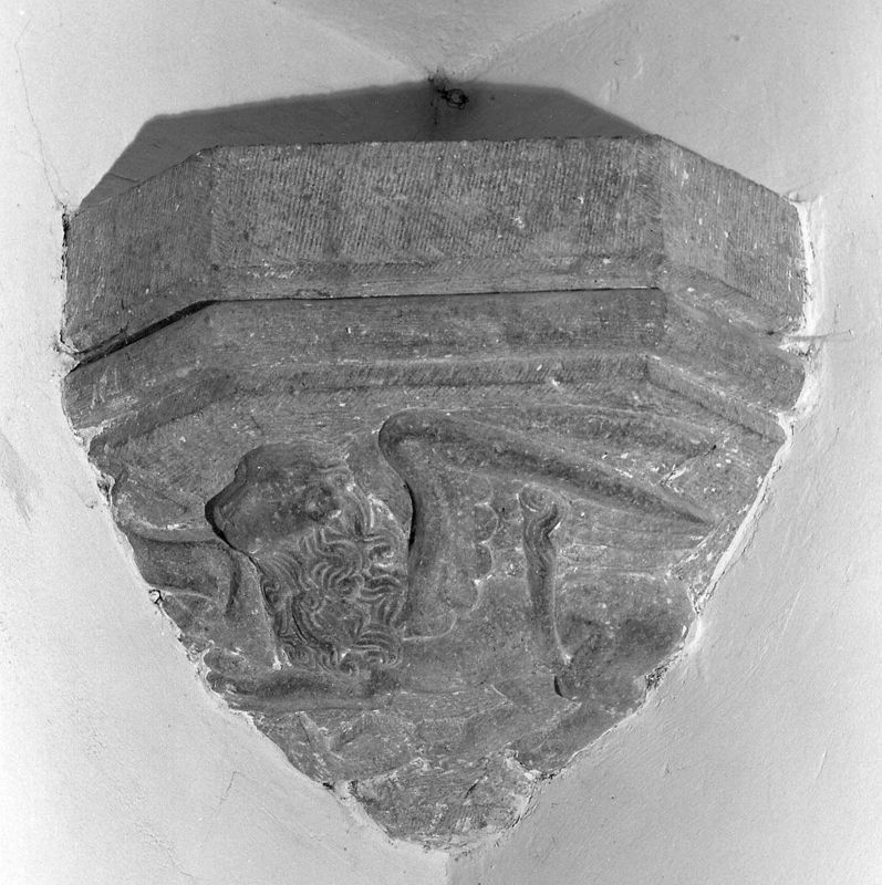 cul-de-lampe[f] / Eglise Saint-Martin[Hyon]