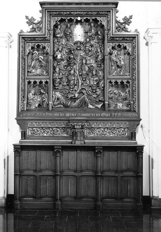 retable / Eglise Saint-Martin[Hyon]