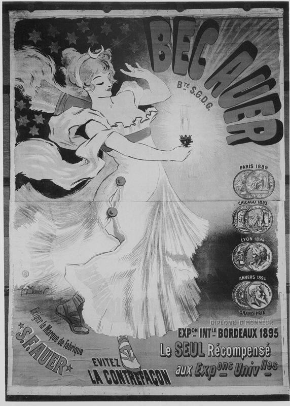 Bec Auer, Exposition Internationale Bordeaux, 1895