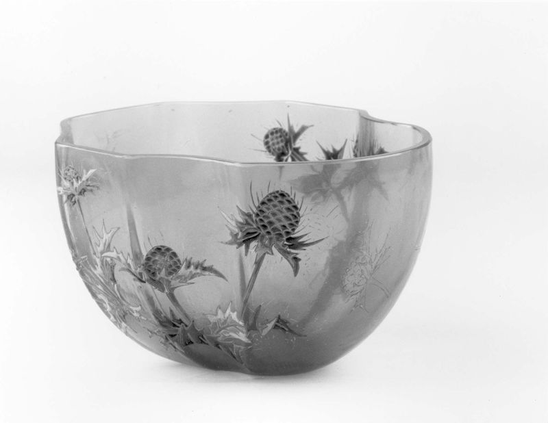vase avec chardons