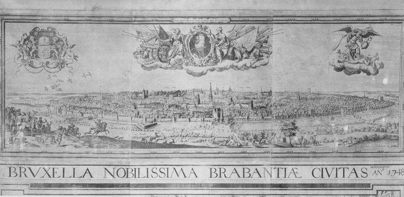 Bruxella nobilissima Brabantiae civitas anº 1640