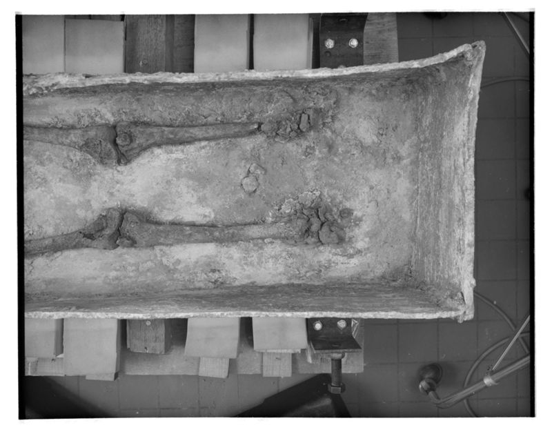 sarcophage de la nécropole romaine de la rue Perdue