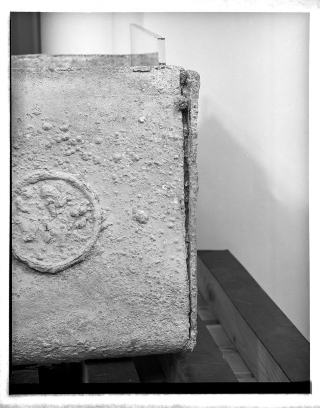 sarcophage de la nécropole romaine de la rue Perdue
