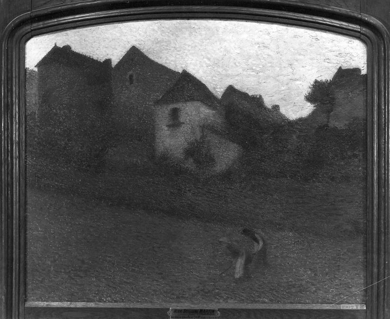 Oude huizen tot la Bastide-du-Vert