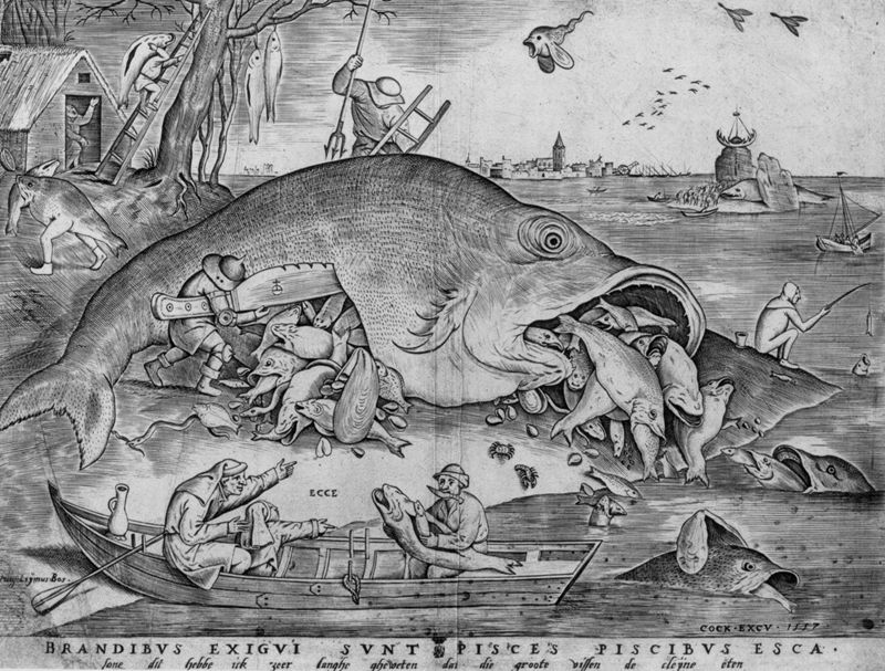Les gros poissons mangent les petits