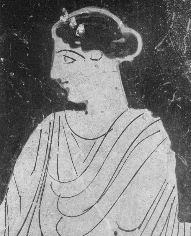 Hydrie attique à figures rouges signée par Polygnotos