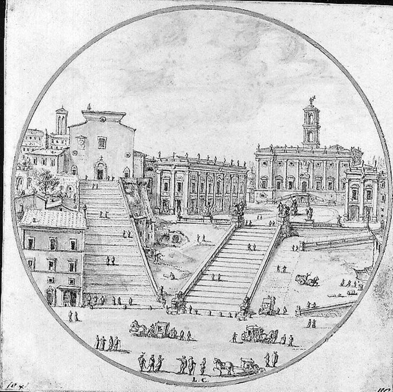 Het Campidoglio te Rome