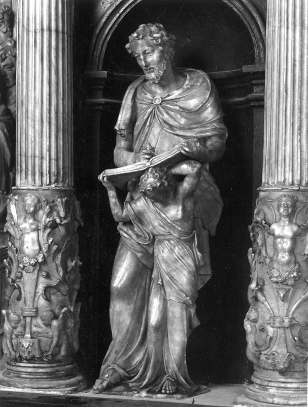 Saint Matthieu écrivant l'évangile