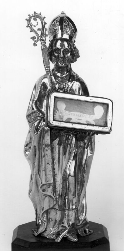 Statue-reliquaire de saint Germain