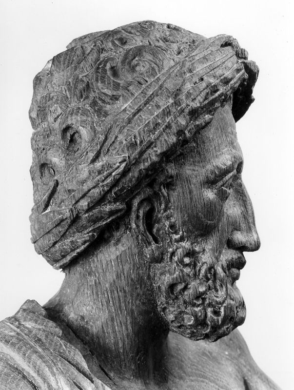 Atlante des stalles du choeur des dames