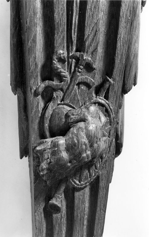 Atlante des stalles du choeur des dames