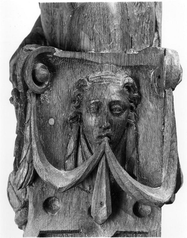 Atlante des stalles du choeur des dames