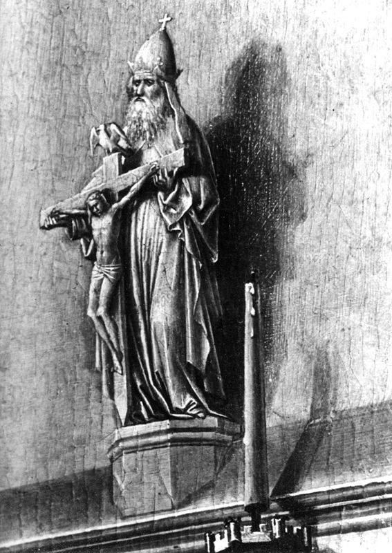 Saint Jean-Baptiste et Heinrich von Werl, donateur
Sainte Barbe