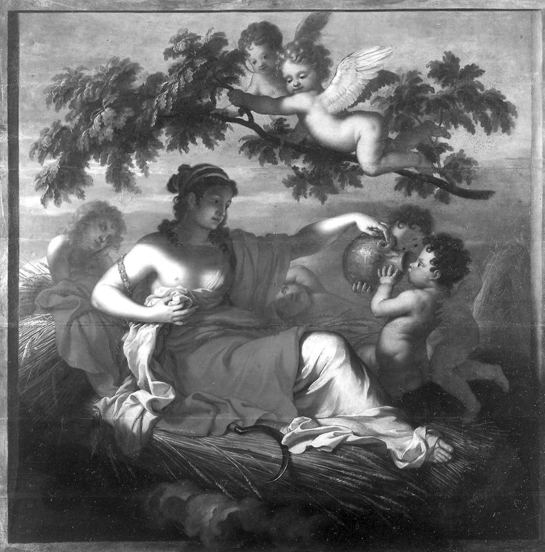 Allegorie: de vier seizoenen en de vier elementen