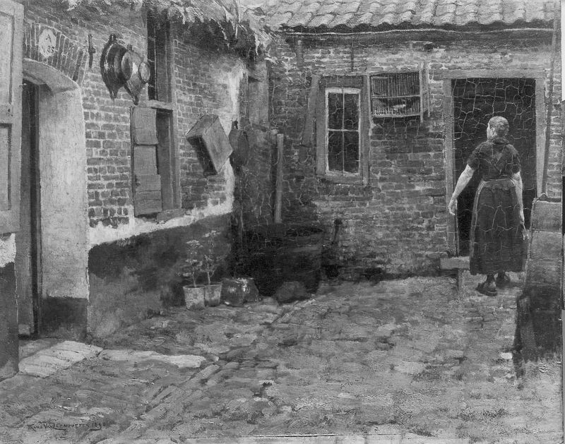 Koer van een boerderij