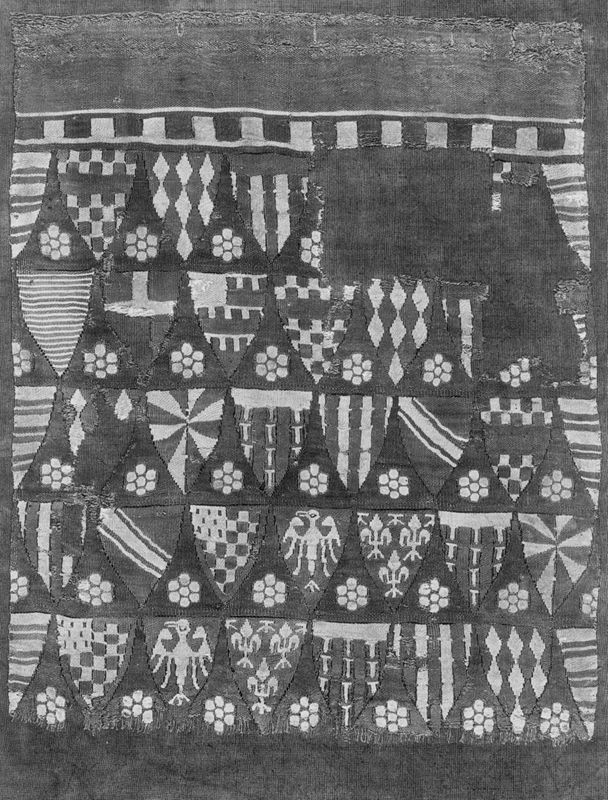 textile[fragment] / Eglise Saint-Etienne[Sommerain]