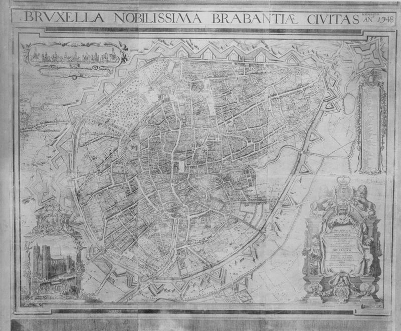 Bruxella nobilissima Brabantiae civitas anº 1640
