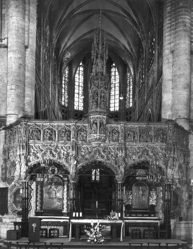 jubé de choeur / Kerk Sint-Gummarus[Lier]