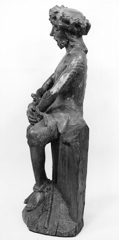 Christus op de koude steen