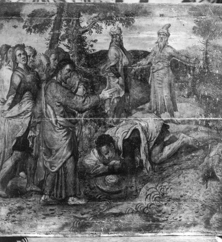 Le Christ bénissant un lépreux guéri