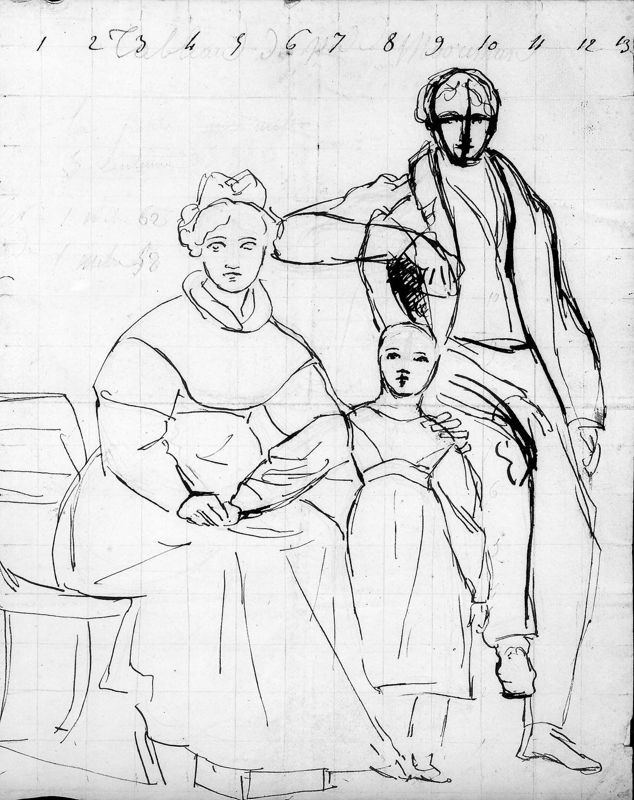Une femme, un homme, un enfant