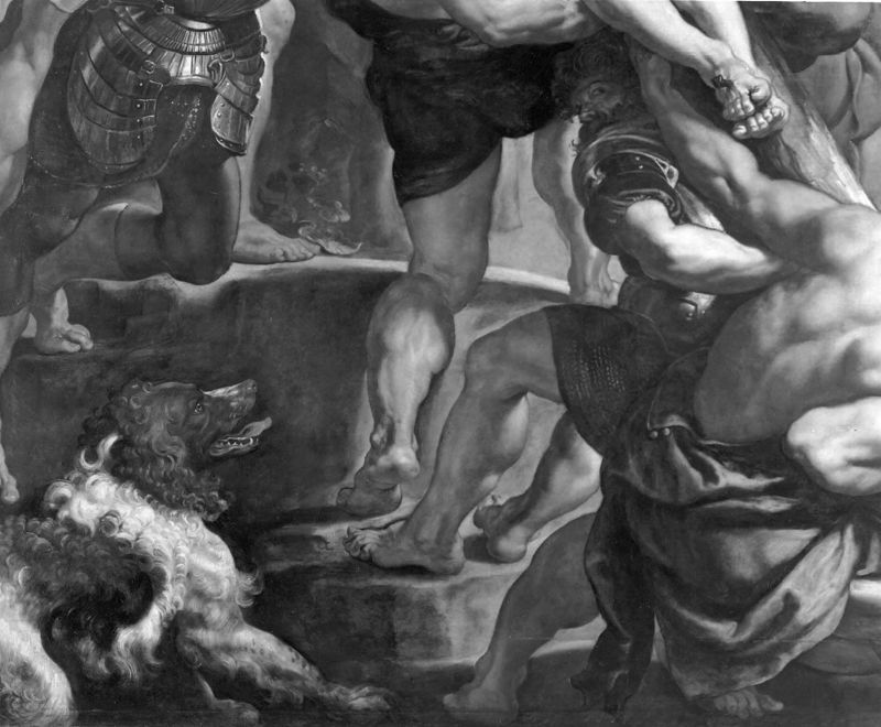 Kruisoprichting: middenpaneel voorzijde