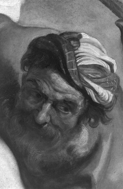 Kruisoprichting: middenpaneel voorzijde