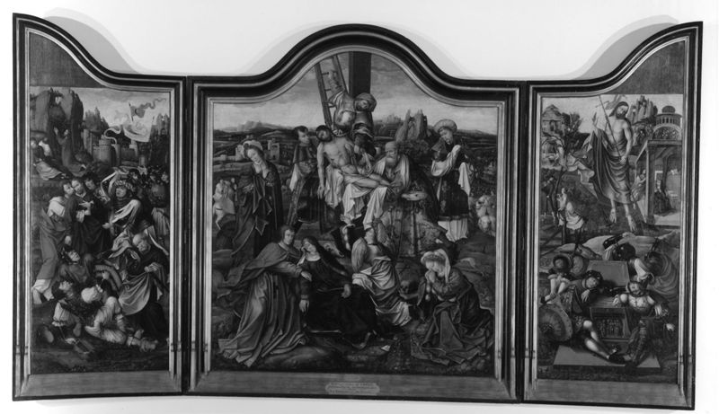 Triptiek van Johanna van Maerke