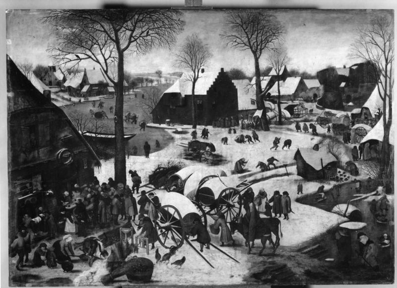 De volkstelling te Bethlehem